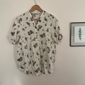 Roolee boho blouse cotton linen